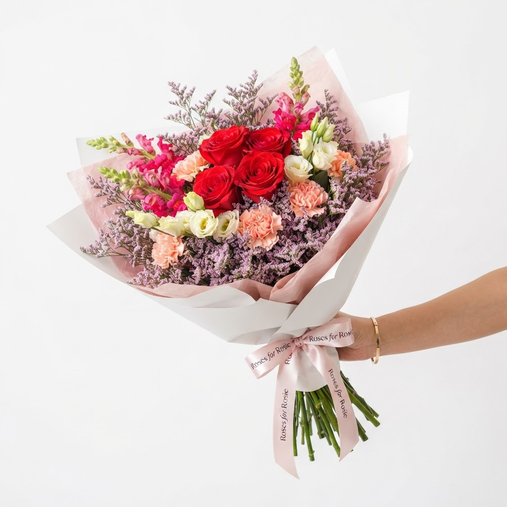 Añoranza - Arreglo floral de Roses for Rosie para entrega en Toluca y Metepec