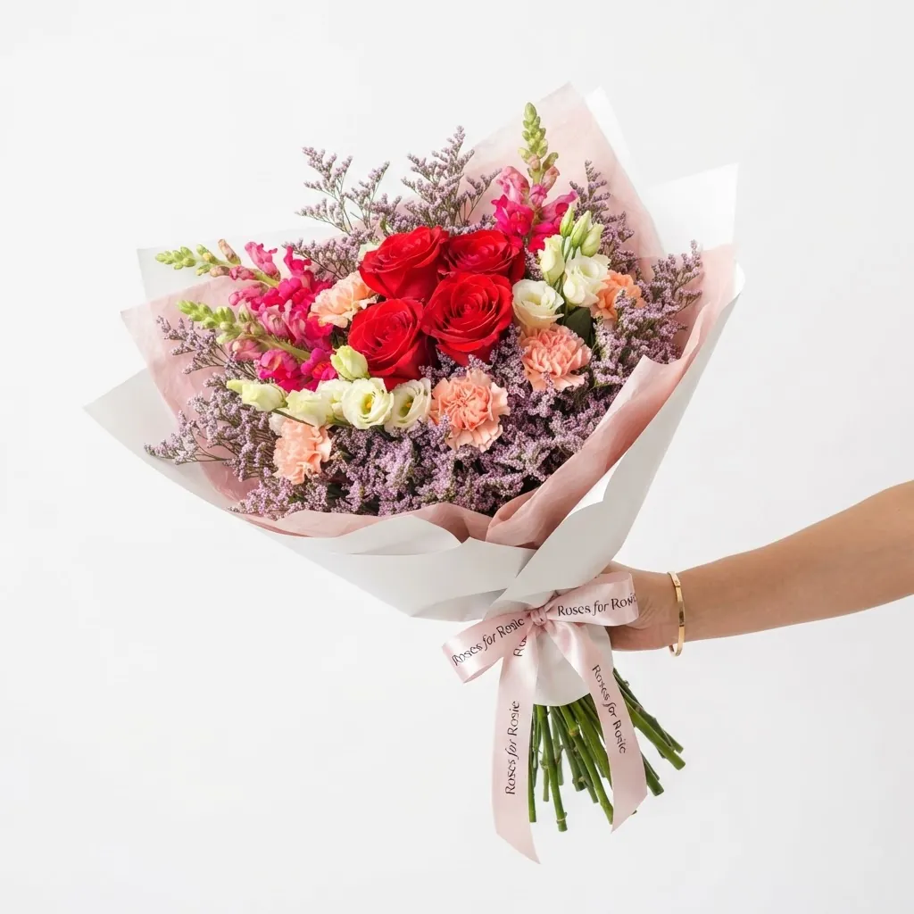 Añoranza - Arreglo floral de Roses for Rosie para entrega en Toluca & Metepec